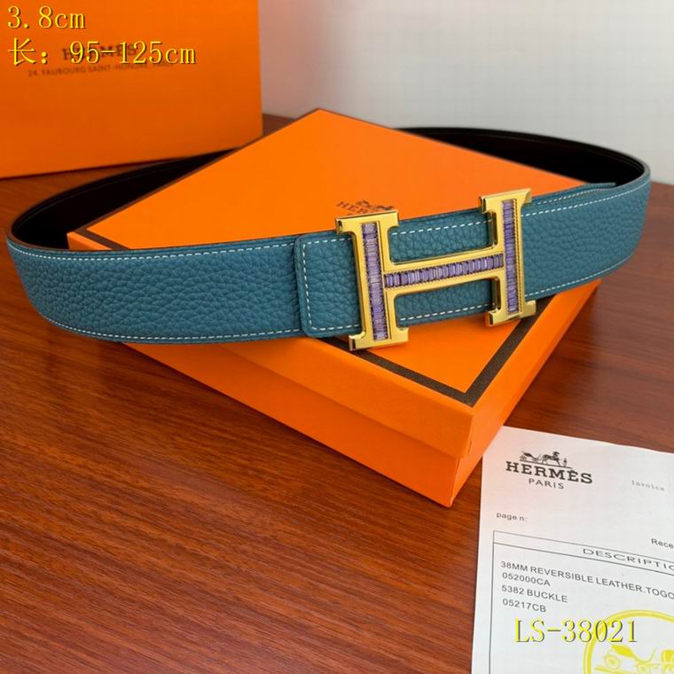 Hermes Belt 38mm 95-125cm 8L04